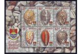 KIRIBATI - COWRIE SHELLS MINISHEET FINE MINT MNH/MUH  - 2003  (ebay) s. 9 AUD / collag 