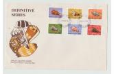 SAMOA - 1978 , First Day Cover Shells (6) Stamps Definitive Series   (ebay) s. 4 AUD / collag