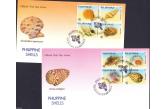 Philippines - 2005 , Philippine Shells , FDC set of 3 (RARE)  (ebay) s. 16 $ / collag