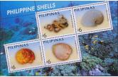 Philippines - 2005 , Philippines Shells , M/S MNH  (ebay) s. 6 $ / collag