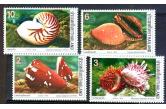 Thailand - 1989 , Sea Shells , Stamp set MNH  (ebay) s. 4 $ / collag