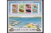 Gilbert & Ellice - postfr/mnh Marine life Muscheln shells   (ebay) s. 7 E / collag