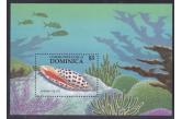 DOMINICA - 1987 , SHELLS M/S.SG1070.Mint.  (ebay) s. 3 AUD / collag