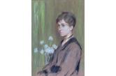 Kajetan Stefanowicz, 1886-1920 , Portret kobiety - pastel, papier, 67,5 × 47,5 cm w świetle ramy sygn. l. d.: K. Stefanowicz  (SDA - 6/2020 r.) w. 3.000 / s. 17.000 PLN 